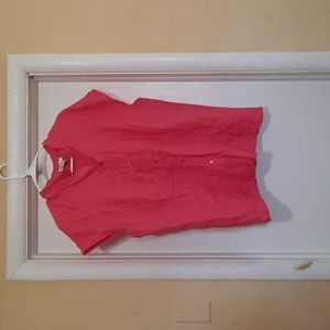 Woman's Sleevless Blouse Extra Large 100% Linen